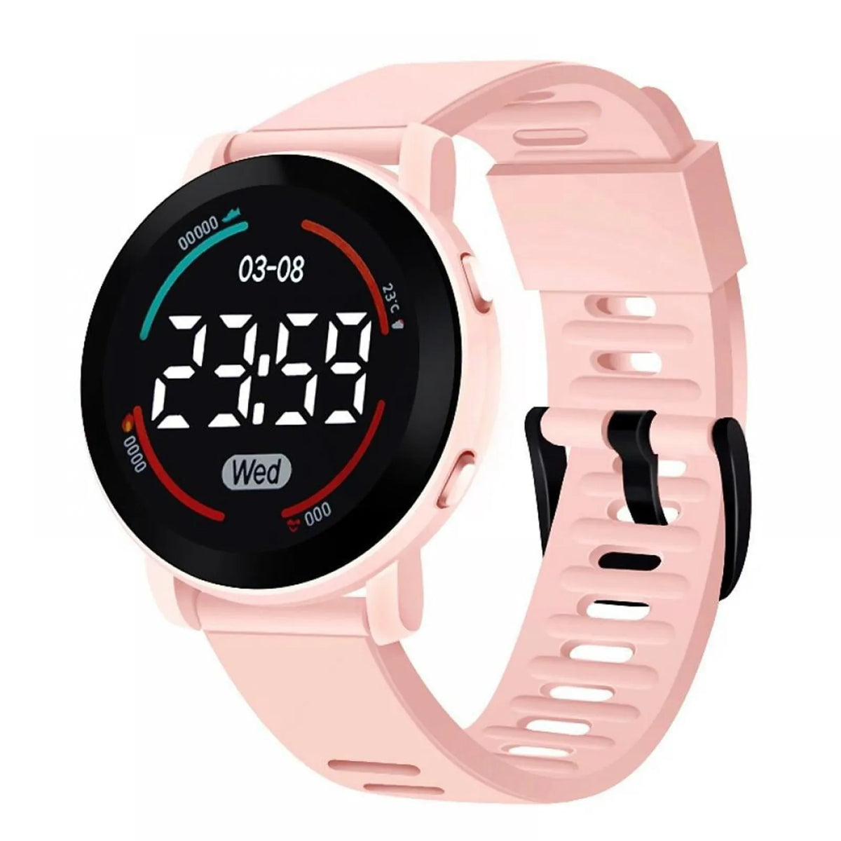 Children'S Watch Suitable For Students' Outdoor Electronic Watches Screen Watch Display Time Month