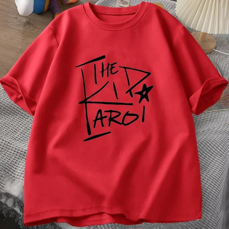 The Kid Laroi T-shirt Women's Tops Summer Short Sleeve Tee Women Clothing Tees Print O-neck T-shirts Clothes