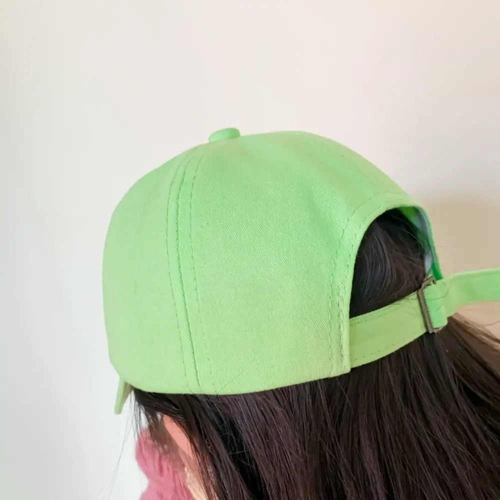 Children's Hats Spring Autumn Boys Girls Duckbill Hats Casual Baby Caps Fashion Cute MOM+DAD=ME Embroidery Sun Hats