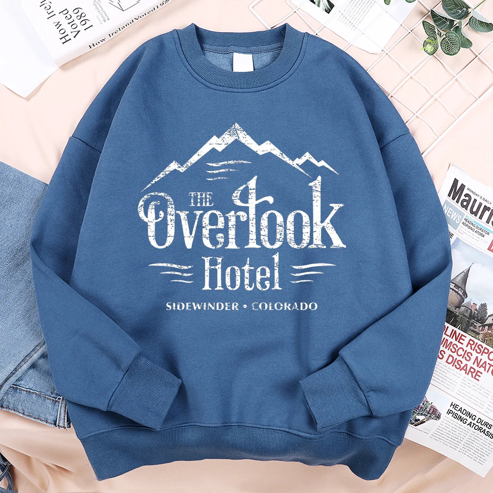 The Overlook Hotel The Shining Hoodies Man Crewneck Cartoon Sweatshirt Fleece Pullover Hoody Hip Hop Warm Fashion Hoodie Couple