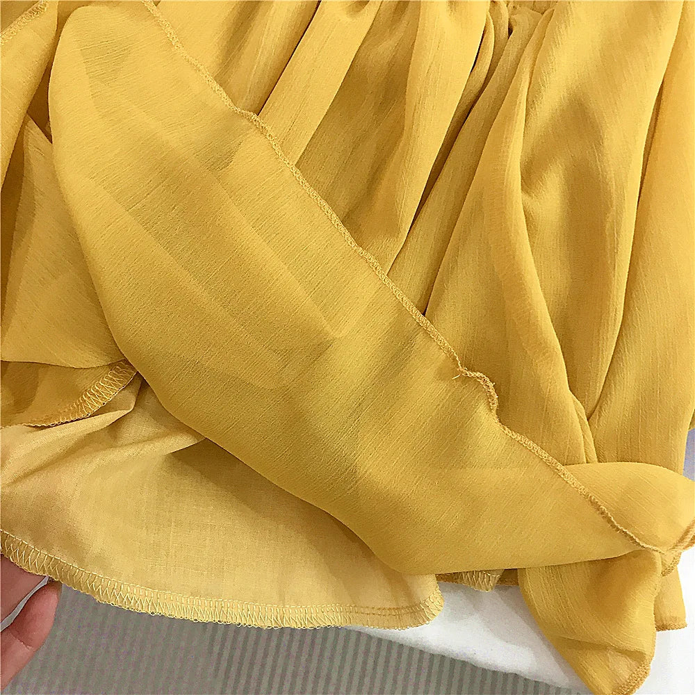Girls Casual Dresses Halter Sleeveless Dress Kids Clothes Girls Summer Dress Party Dress for Kids Girl 2 To 7 Years