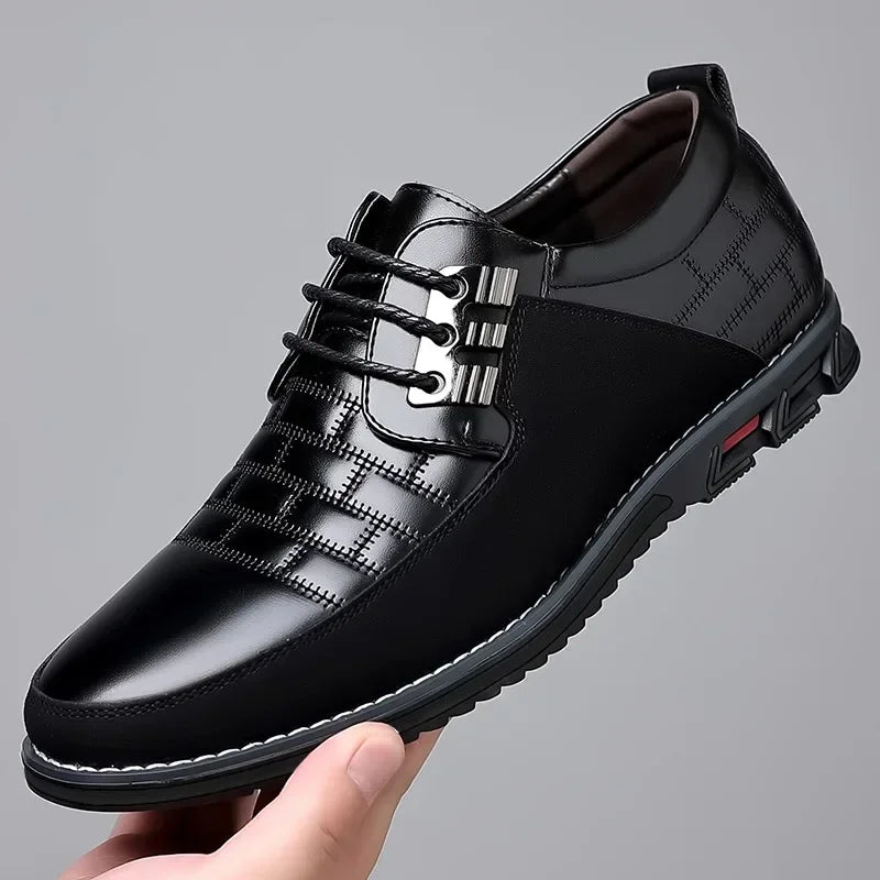 Casual Leather Shoes for Men Trend Men Business Shoes Office Comfort Working Footwear Man Loafers Big Size 38-50 Tenis Masculino