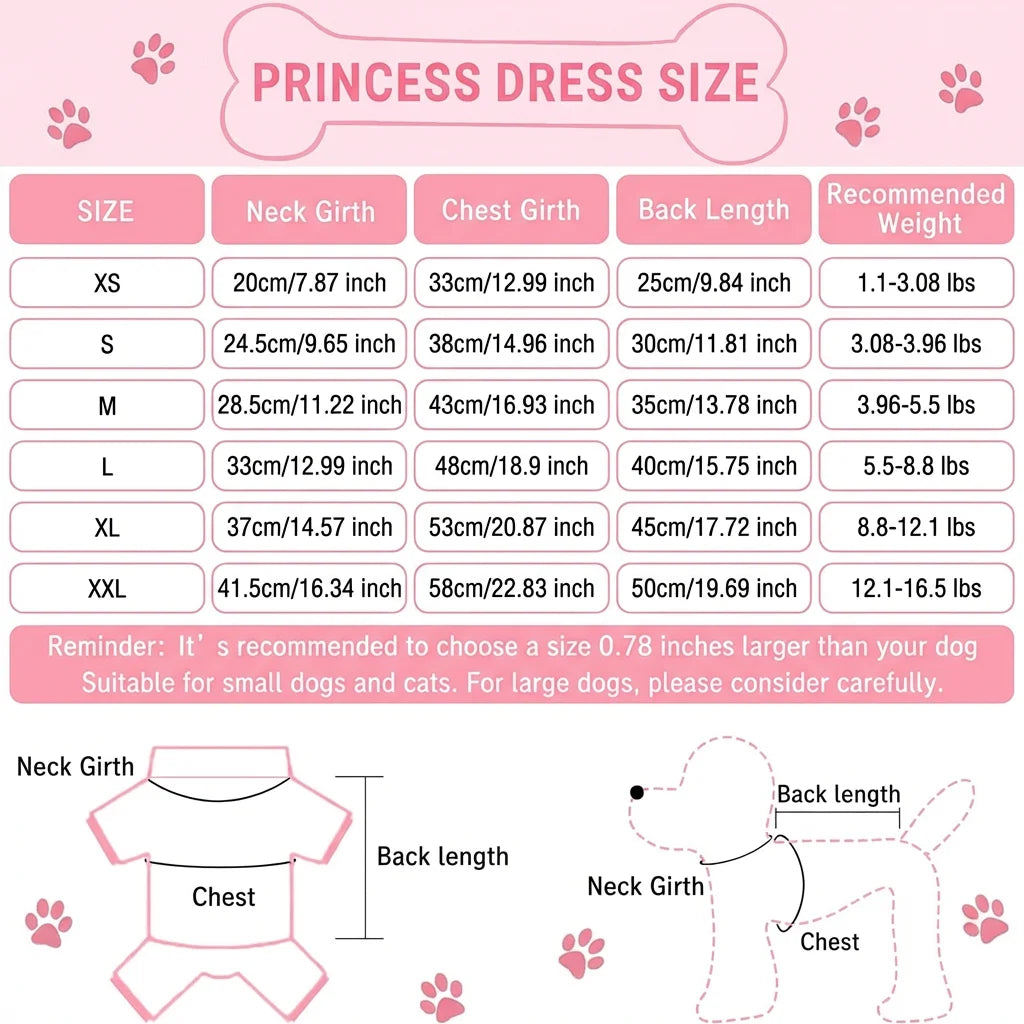 Pet Dog Dress, Colorful Ice Cream & Sprinkles Printed Dog Cat  Puppy Dress, Spring-Summer Thin Pet Clothing, Suitable For Dogs
