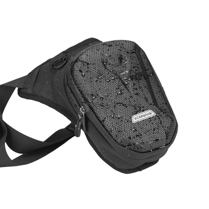 Motorcycle Leg Bag Ride Bags Outdoor Casual Fanny Pack Bag Tactical Travel Bag Waterproof Men Hip Bum Pack Leg cycling Side Bag