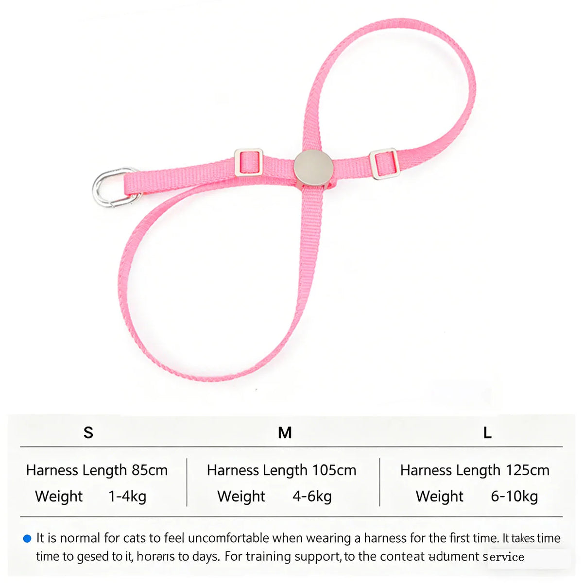 Cat Harness and Leash Sets Adjustable Dog Harness for Small Dog Leash Breashable Pet Harness Out Walking Dog Strap Cat Accessory