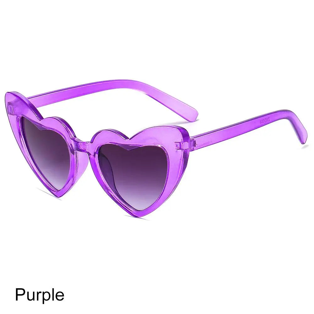 Kids Sunglasses Boy Girls Heart Shaped Sun Glasses Trendy All-Match Baby Sunglasses Children Fashion Shade Eyewear Oculos De Sol