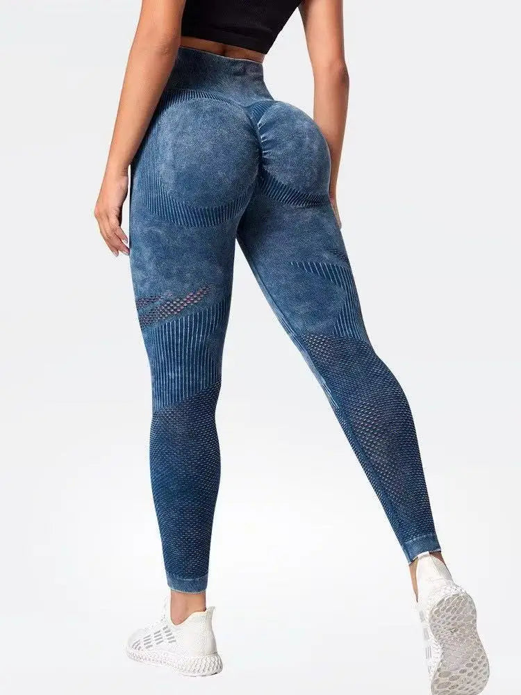 Seamless Leggings Sport Women Fitness Push Up Yoga Pants High Waist Hip-lifting Workout Running Scrunch Sportswear Gym Tights