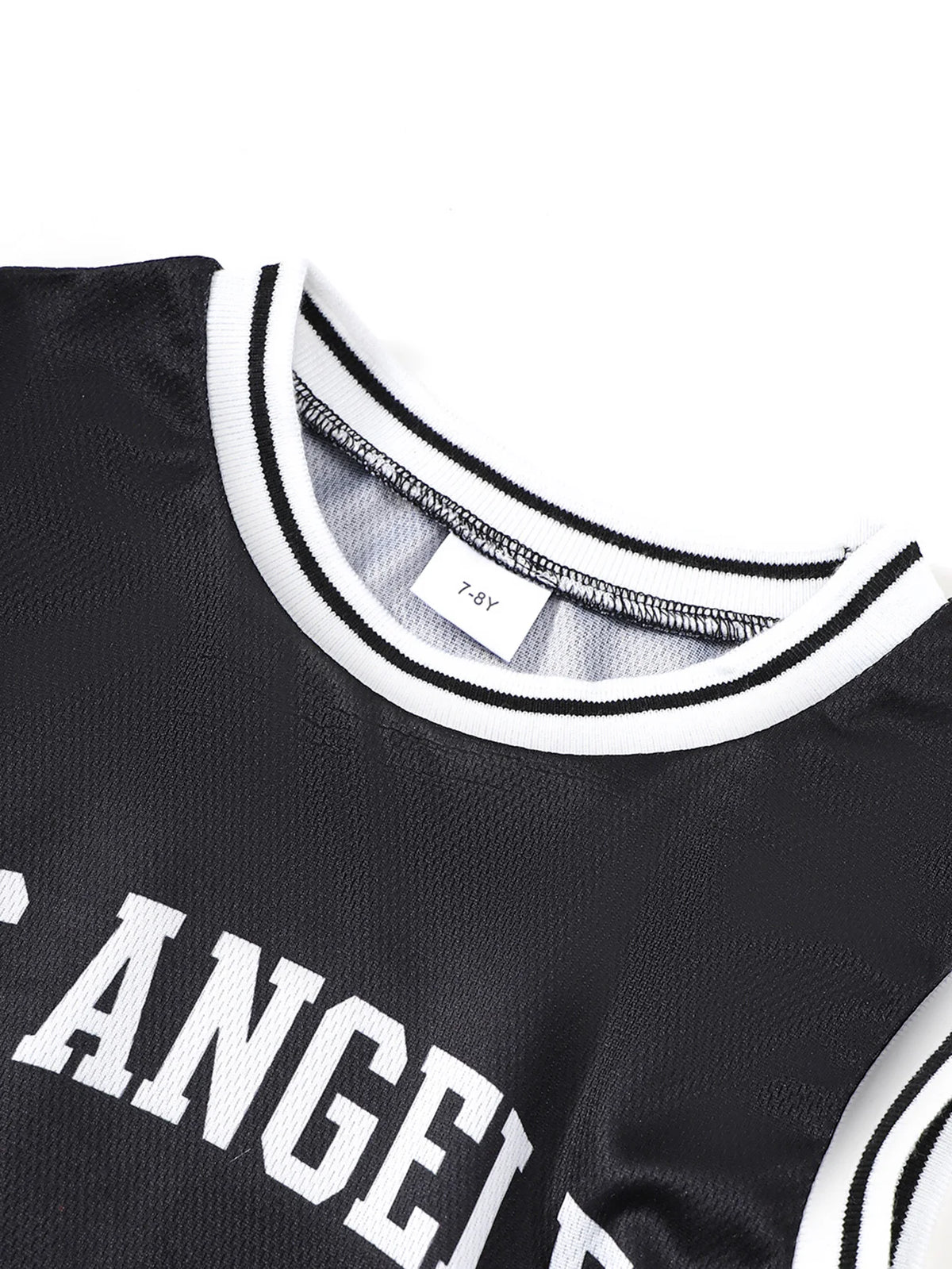 Boys' 2PCS Set T-Shirt And Shorts Sport Quick-Dry Mesh Fabric for Summer Outdoor Sports Basketball Uniform Kids' Active Wear