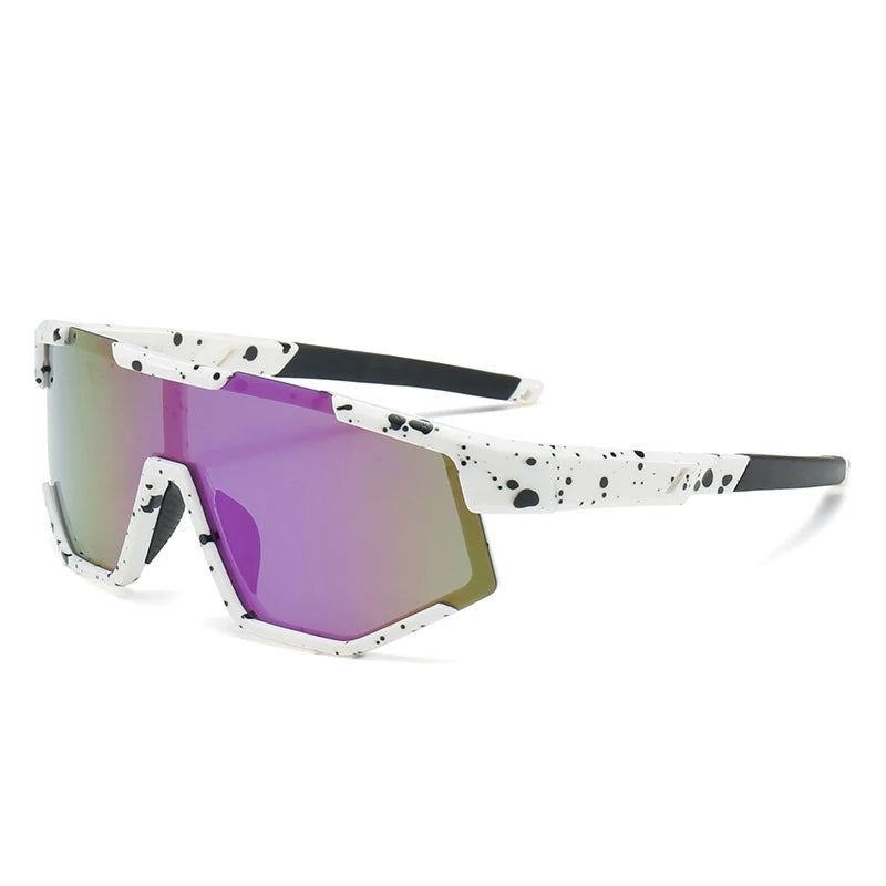 Kids Eco Silicone Sport Sunglasses, UV400 Polarized Wrap Around Sun Goggles for Boys Girls, Lightweight Anti-Impact Eyewear