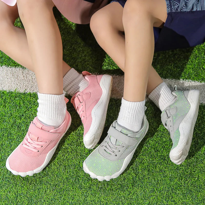 Kids Barefoot Shoes Boys Girls Sneakers Naturally Splay Shoes Wide Toe Minimalist Sneakers Toddler Little Big Kid