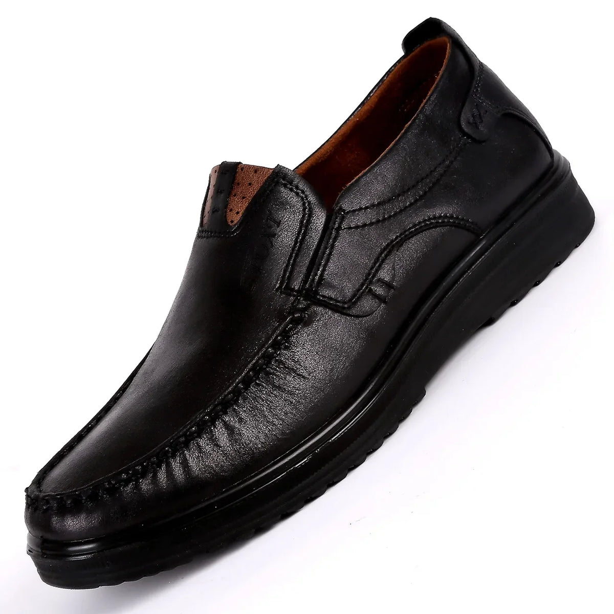 Men's Loafers High Quality Cow Leather Casual Shoes Fashion Handmade Leather Shoes Moccasins Comfort Soft Leather Driving Shoes