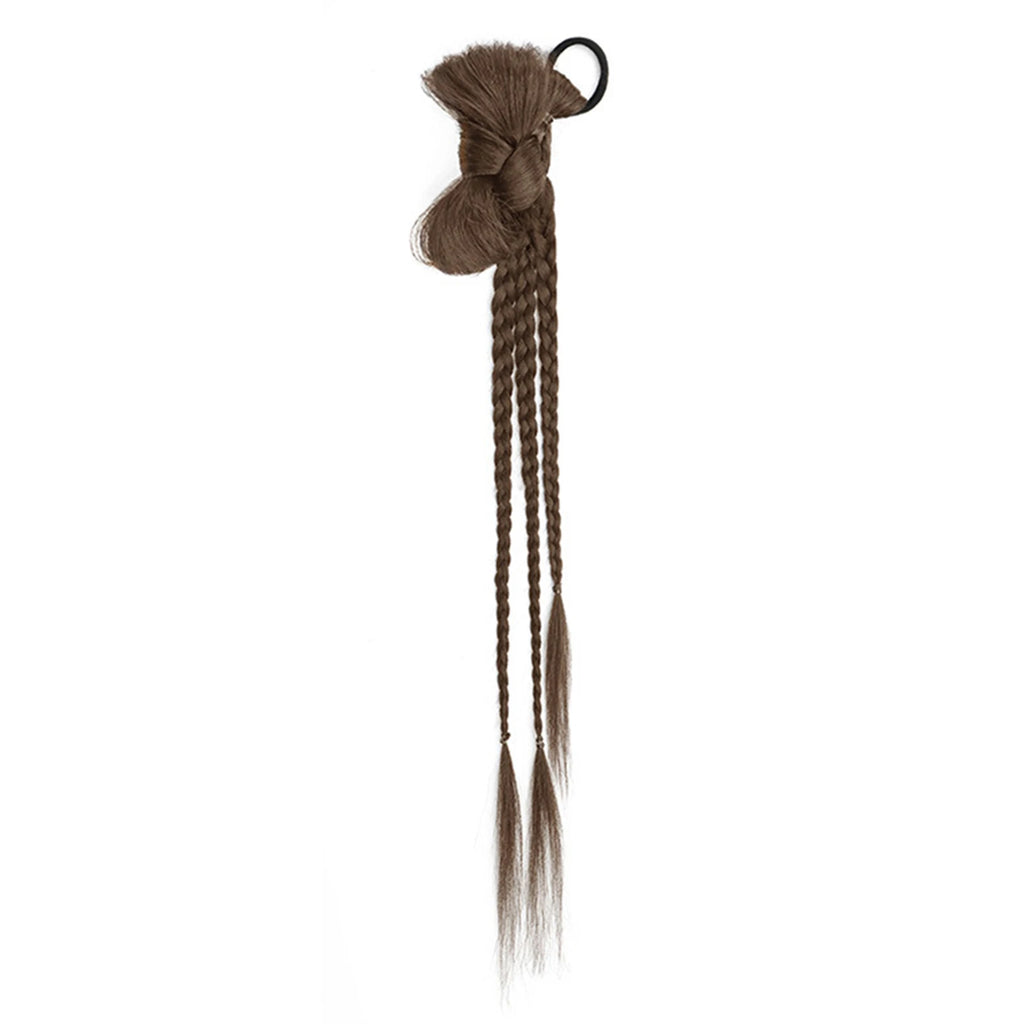Women's Braid Wig - Cute And Natural Hair Extensions For Long Braid Styles, Ideal For Role-Playing, And Costume Props