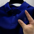 High end brand short sleeve men's polo shirt pony  summer lightweight breathable T-shirt new fashion Paul top men shirts