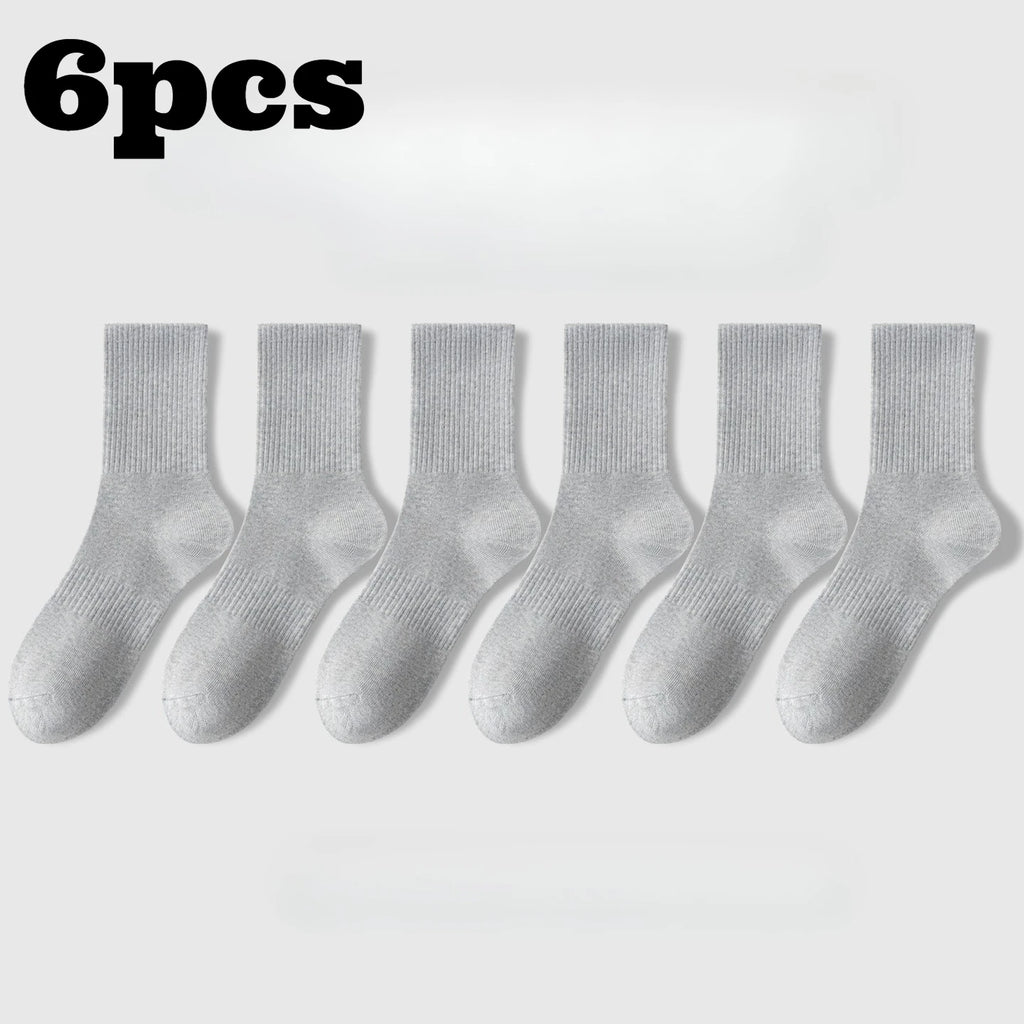 3/6pairs Men's and Women's Socks Are Deodorant, Sweat-absorbent and Breathable for Business Trips Funny Socks