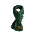 Winter Knitted Scarf for Kids Boys Girls Neckerchief Outdoor Keep Warm Neck Warmer Scarf Soft Parent-child Children´s Scarves