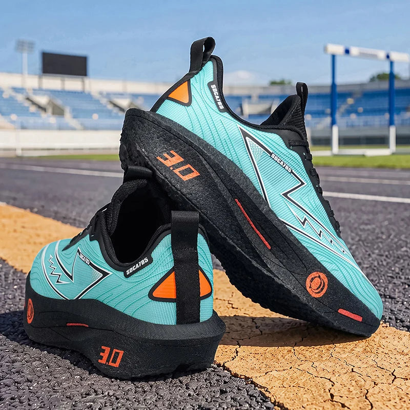 Women's Casual Sports Shoes, Lightweight and Comfortable, Outdoor Running Shoes, Stylish Lace-Up Low-Top Design, Wear-Resistant Soles, Suitable for Training, Hiking, and Fitness Activities, Suitable for All Seasons