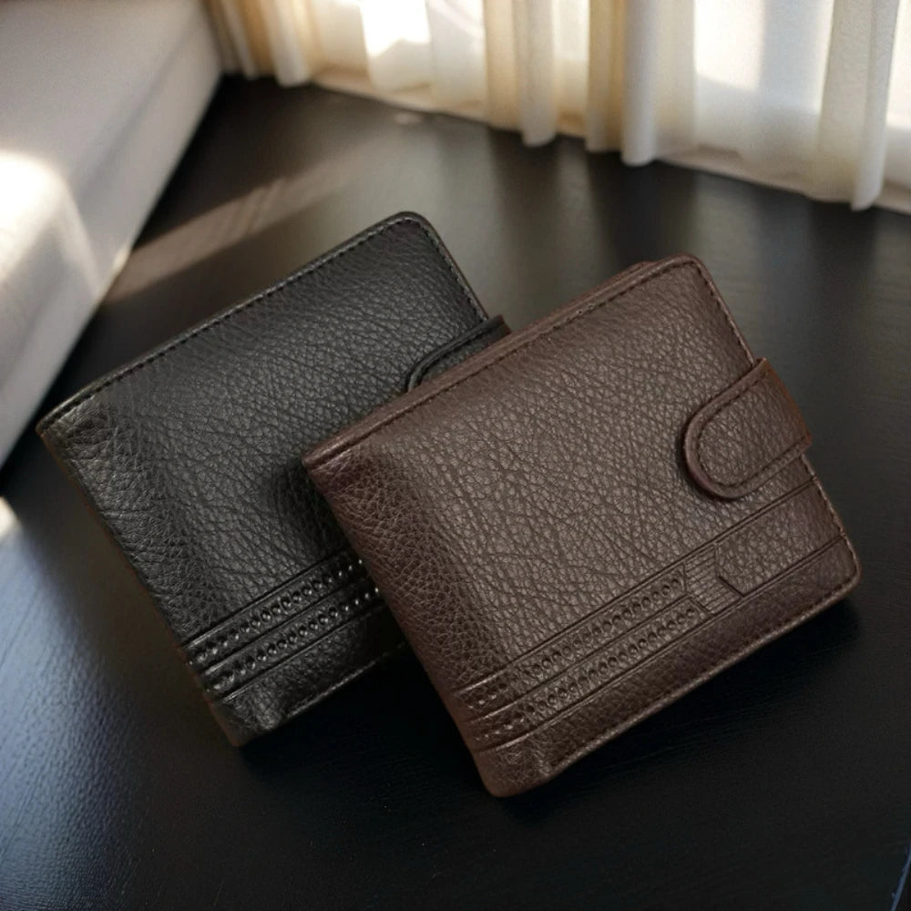 Leather Wallet for Men Credit/Debit Card Slots Wallets Men Suitable for Daily Casual and Business Use for Daily Casual  Business