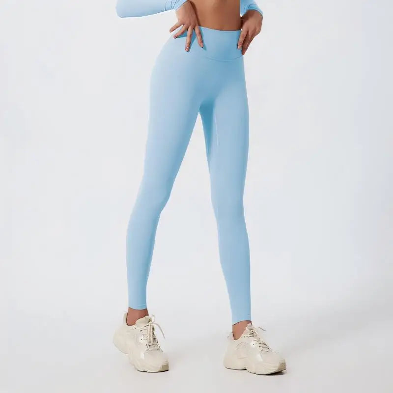 New Summer High Waist Sport Legging Women Breathable Tight Pants Outdoors Sportswear Woman Gym Sports Pants Yoga Women's Pants