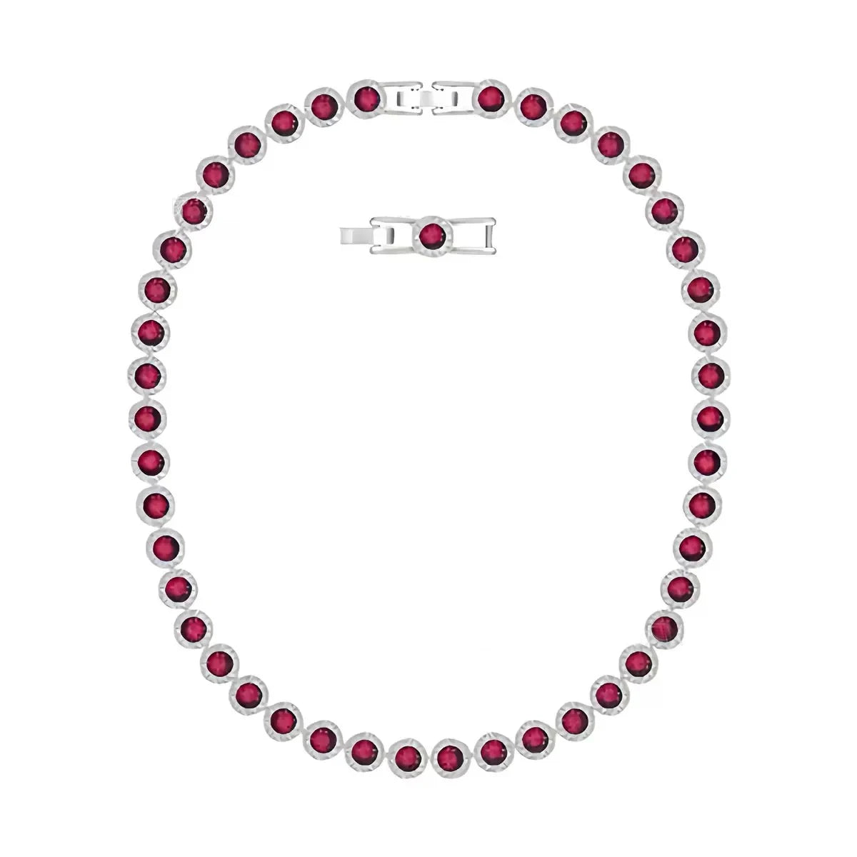 Luxury Jewelry for Women, Fashionable Colored Gemstone Necklaces, Bracelets, Earrings, Banquet Party Gift
