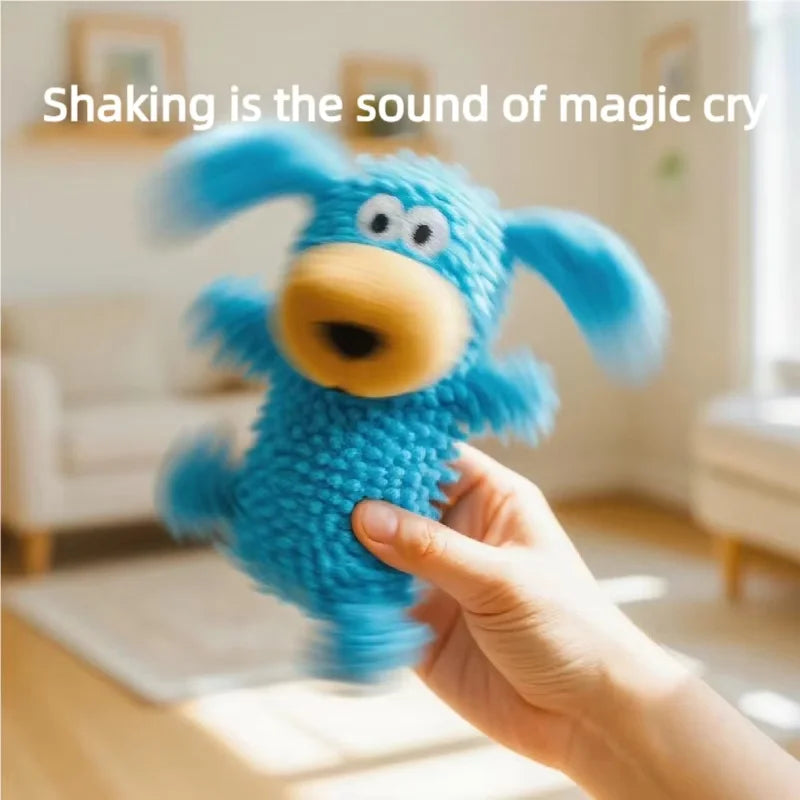 Environmentally Friendly Cartoon Pet Dog Toy, Interactive Chew Plush Toy, Squeaking and Soothing Pet Supplies
