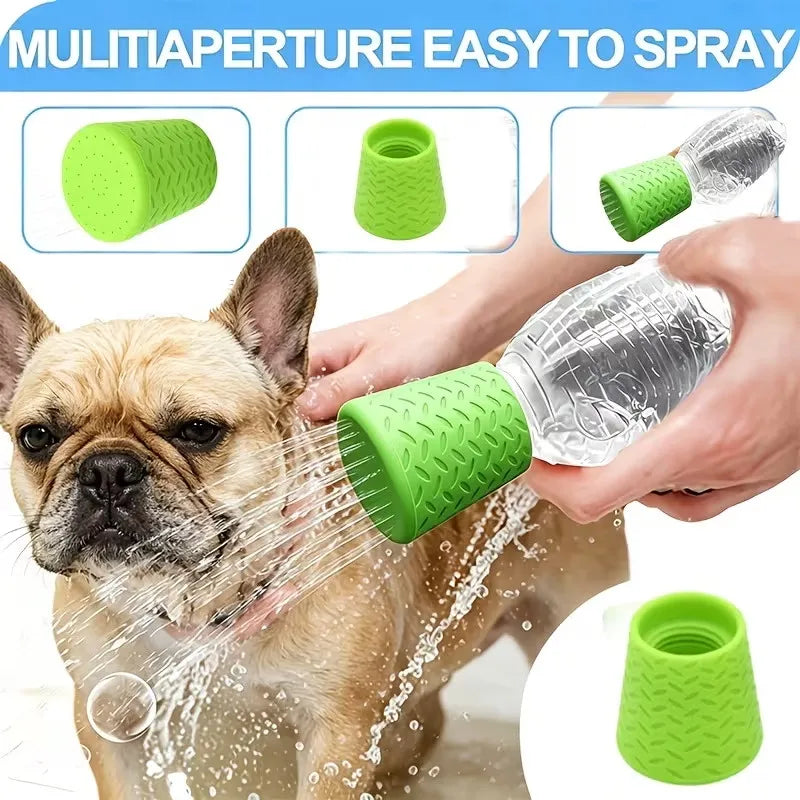 Outdoor Portable Pet Cleaning Showerhead, Cat and Dog Cleaning Shower Head, Silicone Pet Supplies