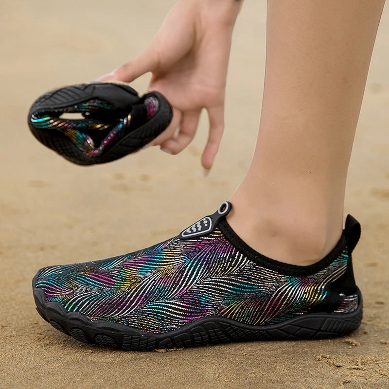 Women's Water Sports Shoes Refreshing Comfortable Quick-Drying Fitness Shoes Surfing Beach Fishing Men's Upstream Wading Shoes