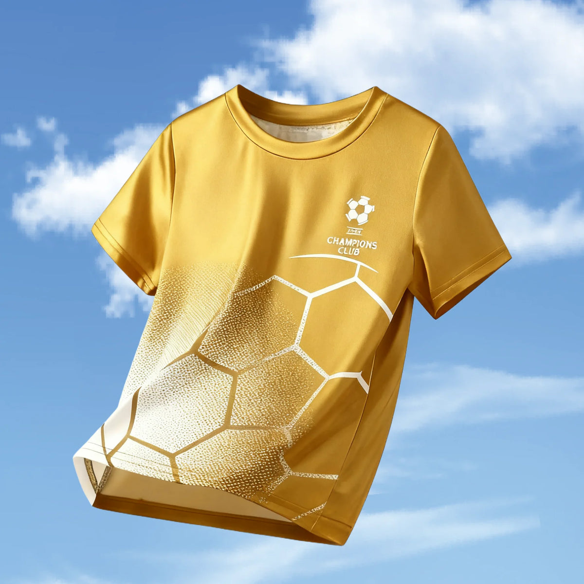 Kids Clothes Football Jersey Short Sleeve T-Shirt Boys Girls Clothes 2-14y Outdoor Quick Drying Soccer Shirt Casual Children Top