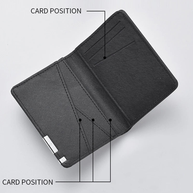 Fashion Wallets for Men Slim Credit Card Holder Purses Cross Pattern Women's Short Money Bags Portable Cardholder Male Gift