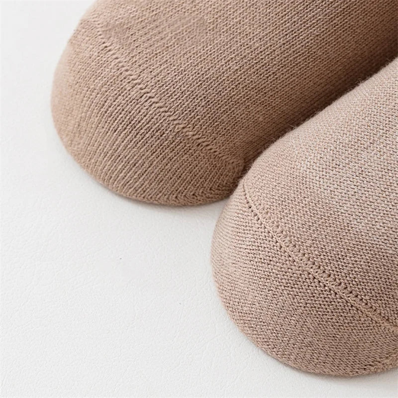 Kids Socks For Girls Boys Autumn Winter Children's Cotton Soft Cute Baby Toddler Girl Boy Sock Casual Cartoon Plush Ear Socks