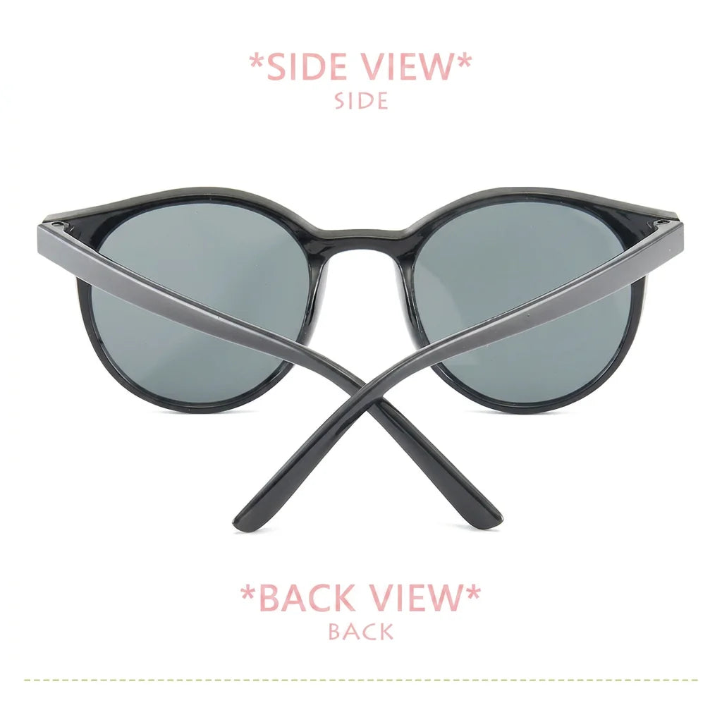 Kids Sunglasses Polarized Jelly Color Sunglasses Oval Frame Sunglasses  For Beach Friend Gatherings Daily Outings