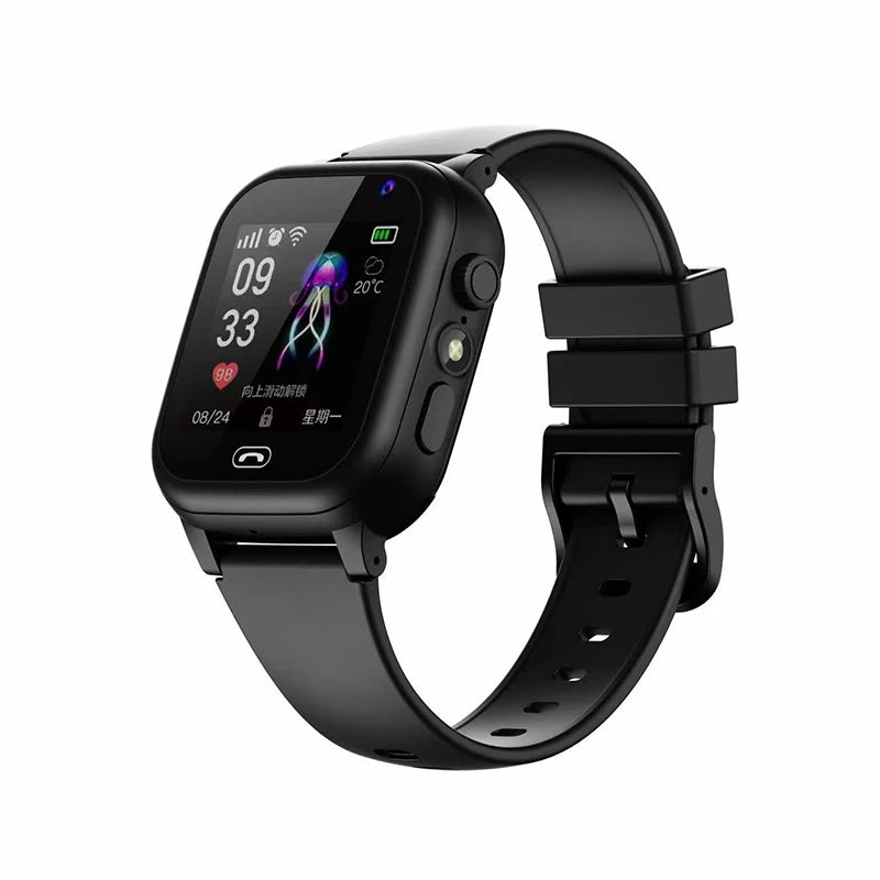 Kids Smart Watch 4G Multifunctional Waterproof SOS GPS Location Camera Call Sim Card Child Gifts Sports Digital Watches Tracker