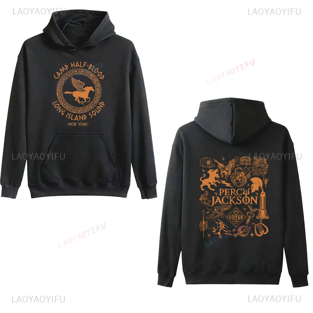 Unisex Camp Halfblood Sweatshirt Camp Half Blood Hoodie Camp Half Blood Chronicles Branches Sweater Percy Jackson Sweatshirt