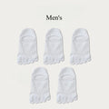 Women's 5 Pair Cotton 5-toe Socks Summer Breathable Mesh Sock for Women Mens Five Finger Ankle Toe Socks Low Cut Sock for Ladies