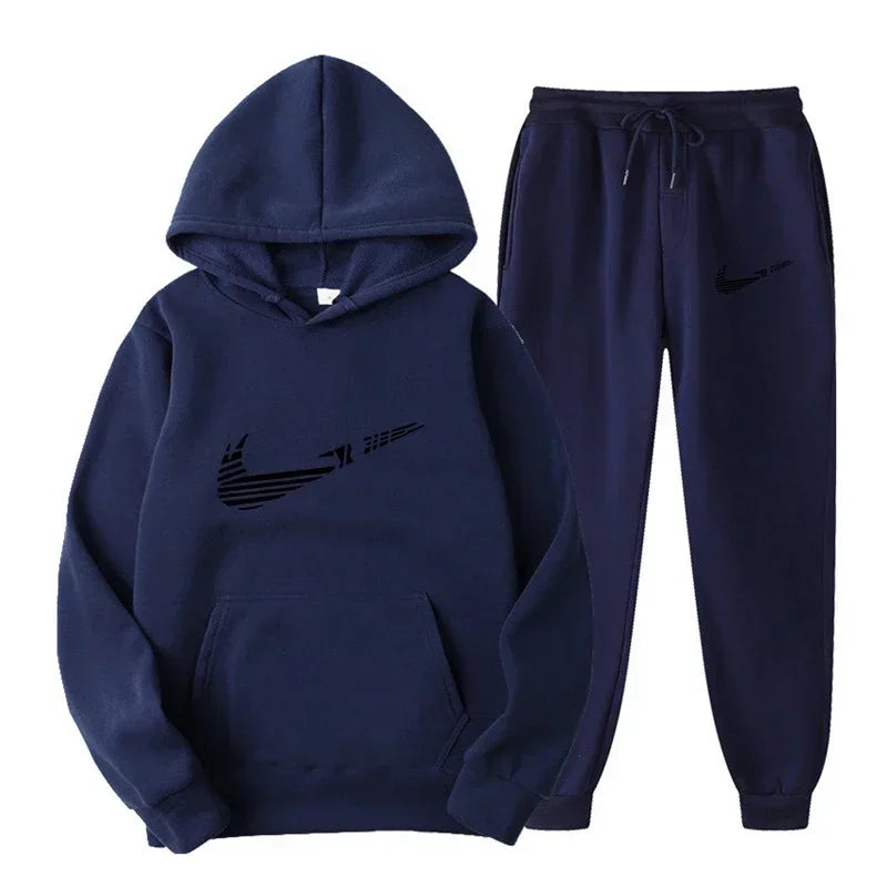 A versatile multi-functional sportswear suitable for both men and women, featuring a hooded sweatshirt, suitable for outdoor tra