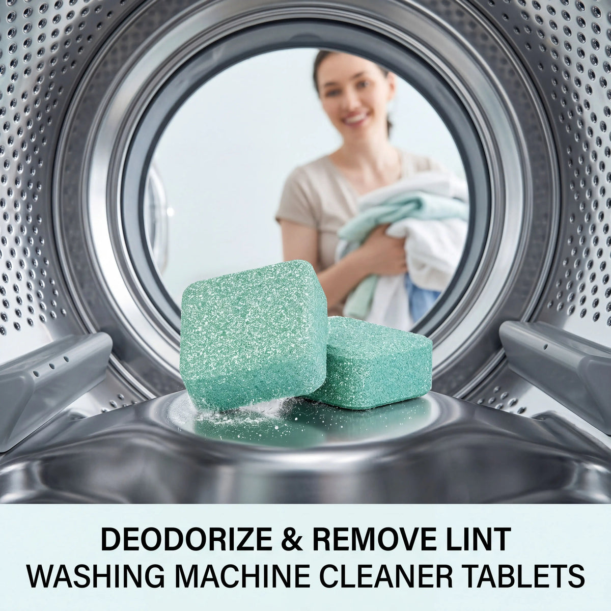 Pet Owners Washer Cleaning Tablets 12 Count Effervescent Formula Deep Cleansing Tank Remove Pet Hair Odor Remover Septic Safe