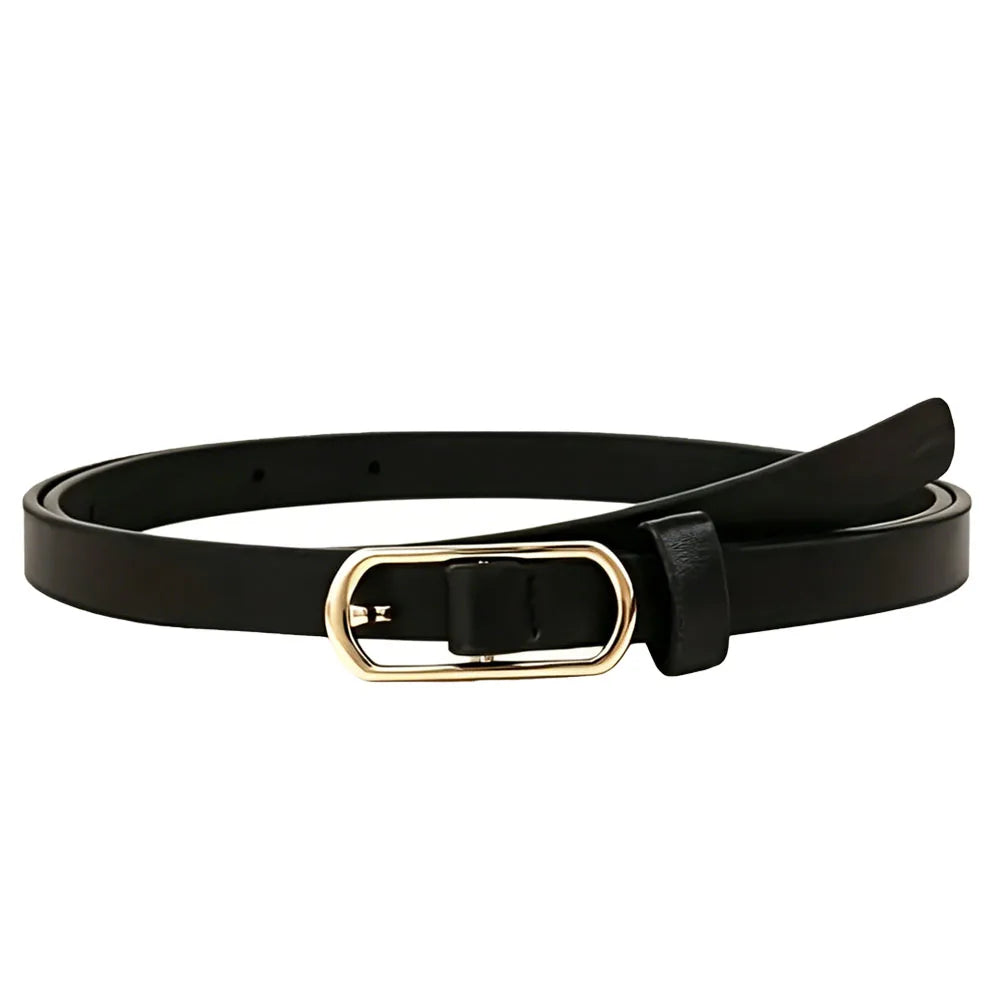 Women's Slim Waist Belt Fashion Versatile Women's Dress Thin Belt Daily Women's Clothing and Accessories Great for Wearing
