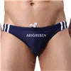 Men's Swim Mini Briefs beach pants Surfing Low-waist Sexy Surfboard Solid Color Swimwear Padded Push-up Swimming swimsuits