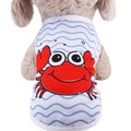 Pet Dog Clothes Cartoon Clothing Puppy Dogs Soft Vests Summer Shirt Casual T-Shirt for Small Pet Supplies