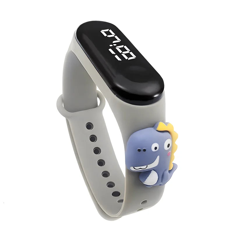 Fashion Children Watches For Boys Girls Electronic Bracelet Sports Touch LED Cartoon Doll Kids Watch Women Waterproof Clock