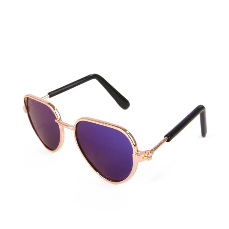 Pet Accessories Cat Glasses Non-slip Kitten Glasses Small Dog Sunglasses Puppy Kitty Cat Sunglasses Cosplay Costume Photos Props