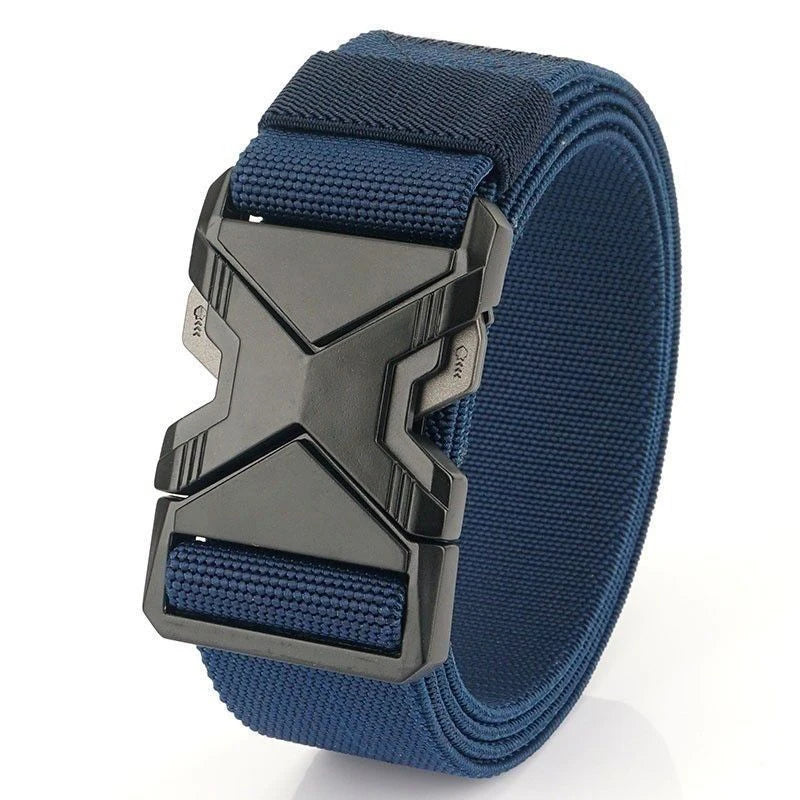 Multiple Styles of Tactical Waist Belts The Men's Buckle Belt Nylon Braided Lightweight Breathable Daily Commuter Men's Belt New