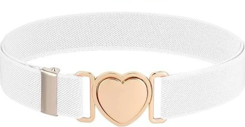 Children's Belt Girls Decoration with Skirt, Elastic Band Adjustable Elastic Youth Belt