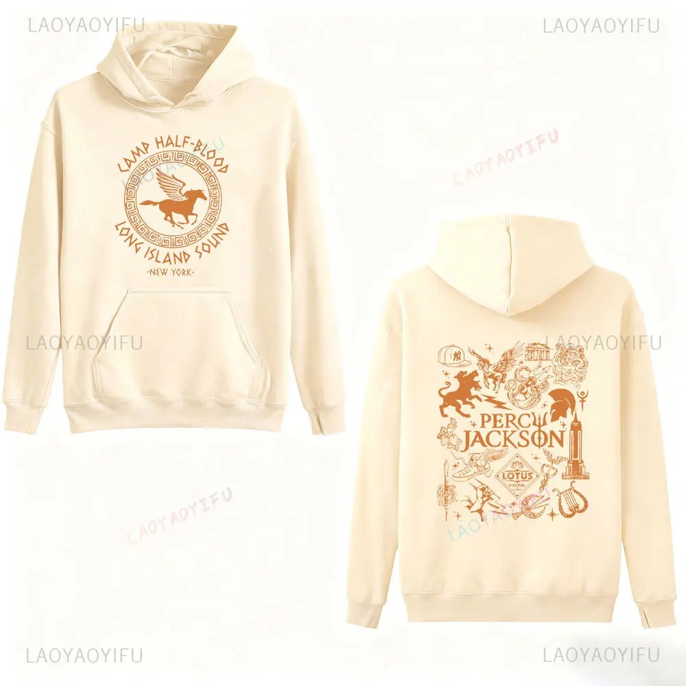 Unisex Camp Halfblood Sweatshirt Camp Half Blood Hoodie Camp Half Blood Chronicles Branches Sweater Percy Jackson Sweatshirt