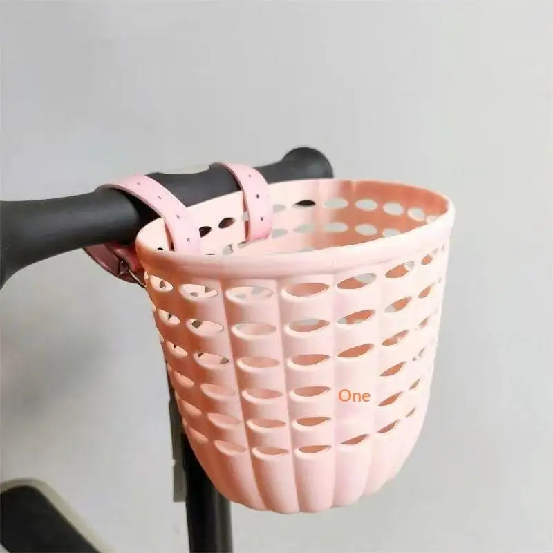 Bicycle Basket for Kids Durable Storage Basket with Adjustable Straps Perfect for Children Bike and Scooters Use