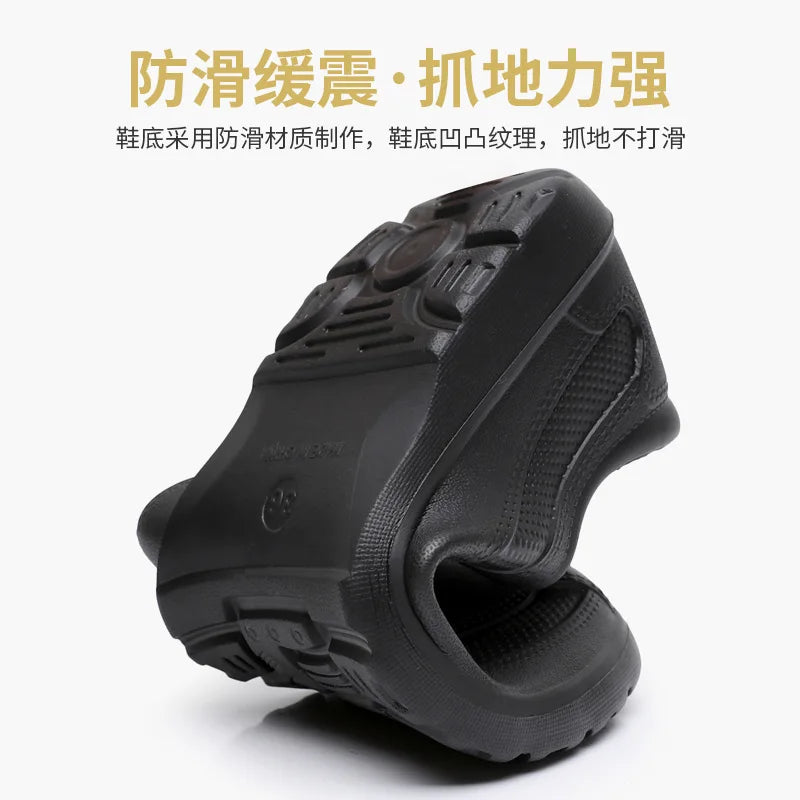 Men's Four Season Universal Rain Boots Commuting Anti Slip Waterproof Light Wear-Resistant Rubber Chef Work Shoes for Women 2026