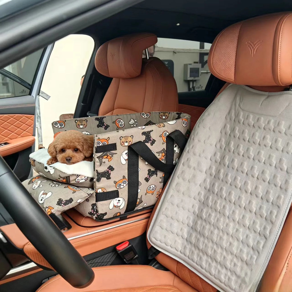 Portable Car Pet Carrier Handheld Small Cat Dog Safety Seat Travel Cage with Handle for Cats And Dogs