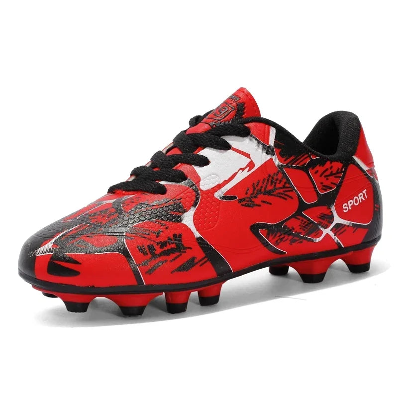 New Men Kids Soccer Shoes Non-Slip Grass Football Boots Boys Cleats Adult Professional Ultralight Training Shoes Drop Shipping