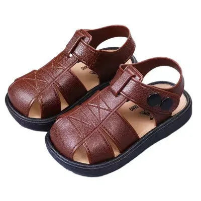 Kids Sandals Summer Baby Boys Beach Sandals Fashions Solid Color Infant Girls Sneakers