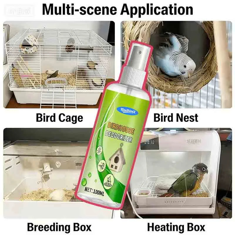 PET Bird Cage And Surface Cleaner Deep Cleaning Pet Cages Messy, Providing a Clean And Tidy Living Environment for Pets, 100ml