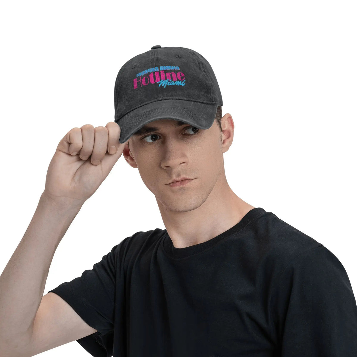 Hotline Miami  Trucker Hats Outfits For Men Women Baseball Caps  Fashion Wear Sun Caps Adjustable